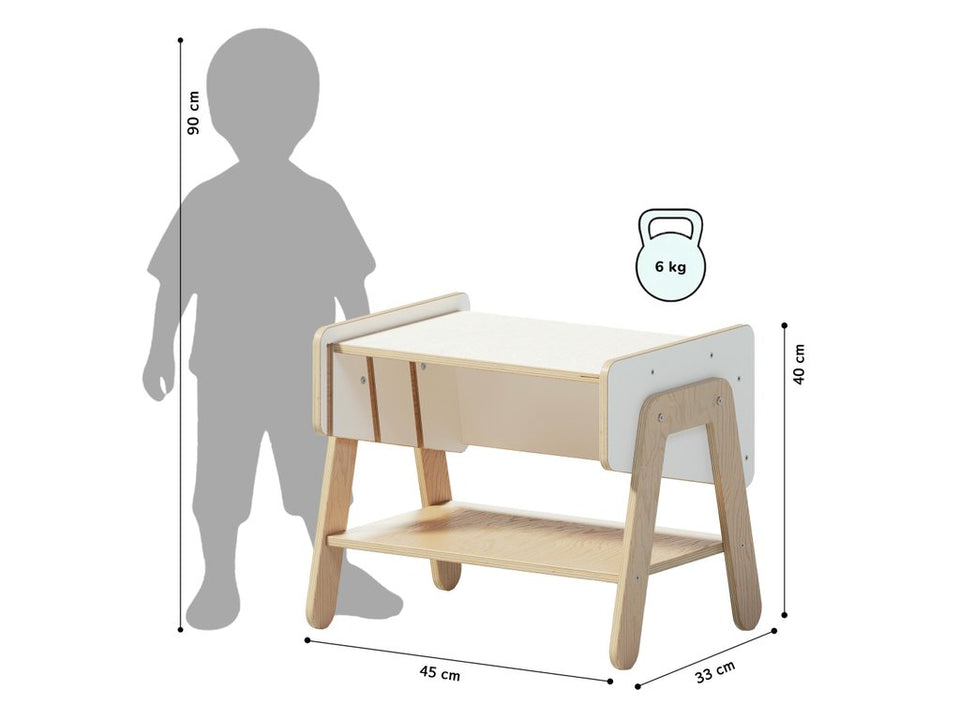 BusyKids LILU bookshelf dimensions