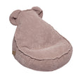 Pufa worek dla dzieci Velvet Teddy – Pudrowy róż