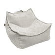 Pufa worek dla dzieci Velvet – Ecru