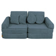 Średnia modułowa sofa do zabawy Aesthetic – Turkusowa