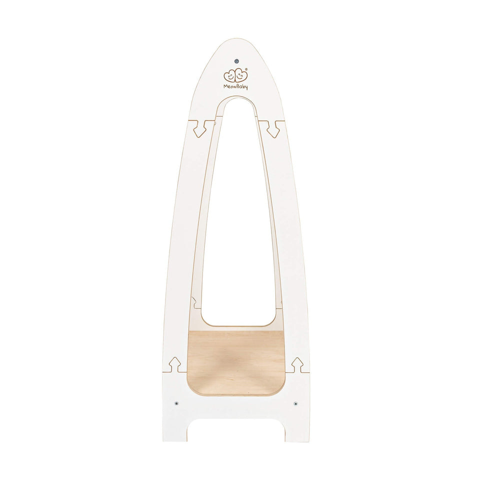 Arched Clothing Rack For Children - Small White