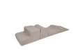 MeowBaby Bearly Corduroy Soft Play Set - 4 Pieces - Light Grey