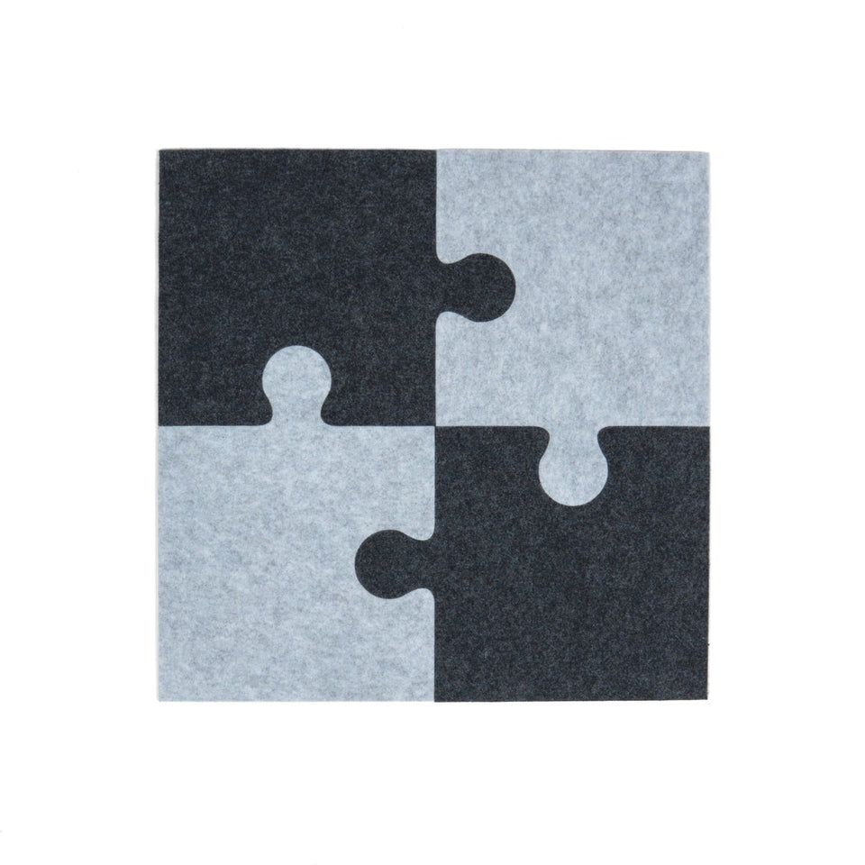 4-piece Felt Puzzle Playmat - Add-on for Climbing Toys