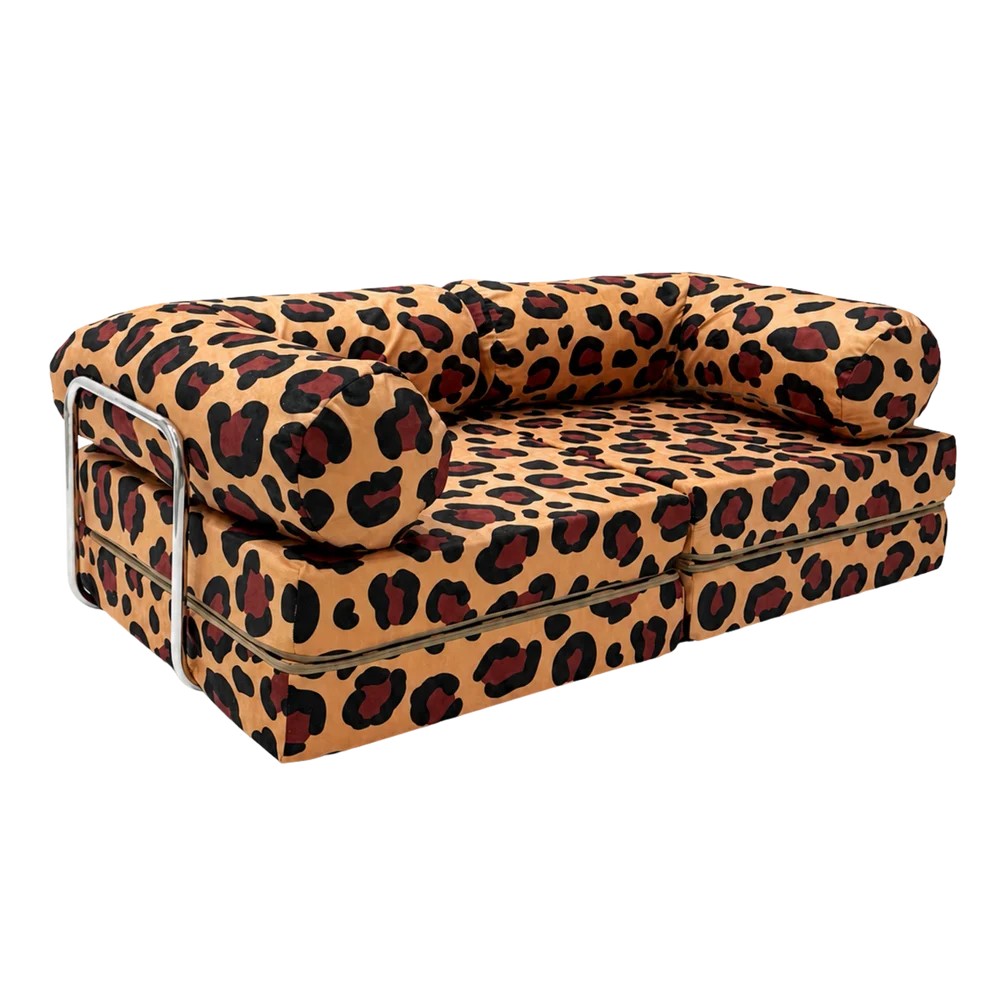 HoneyHug Soft Modular Sofa for Children – Leopard