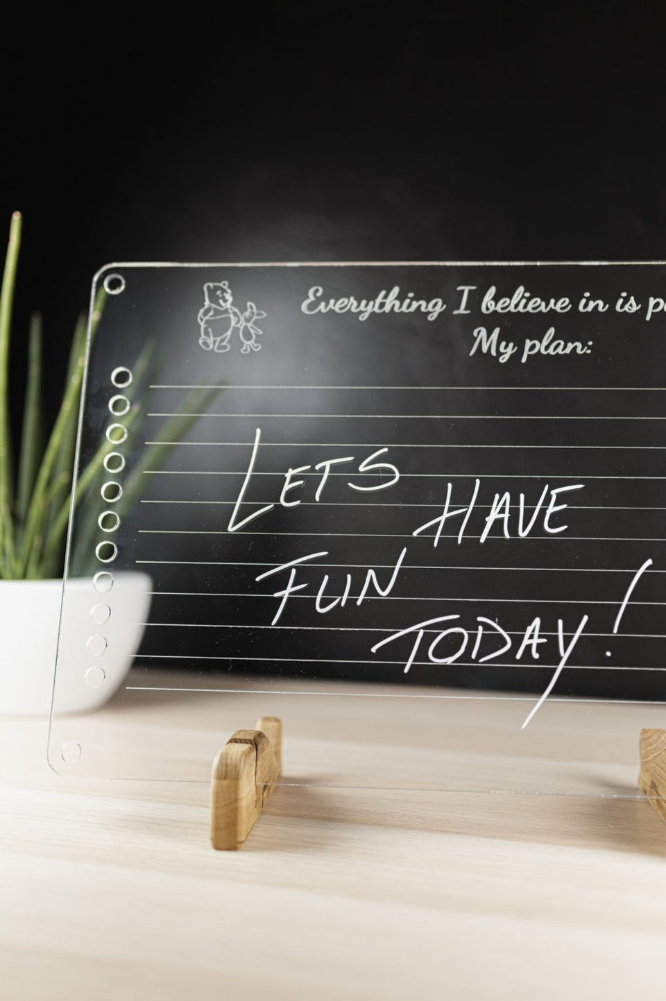 LUULA Acrylic Board - Preschool, Toddler Planner