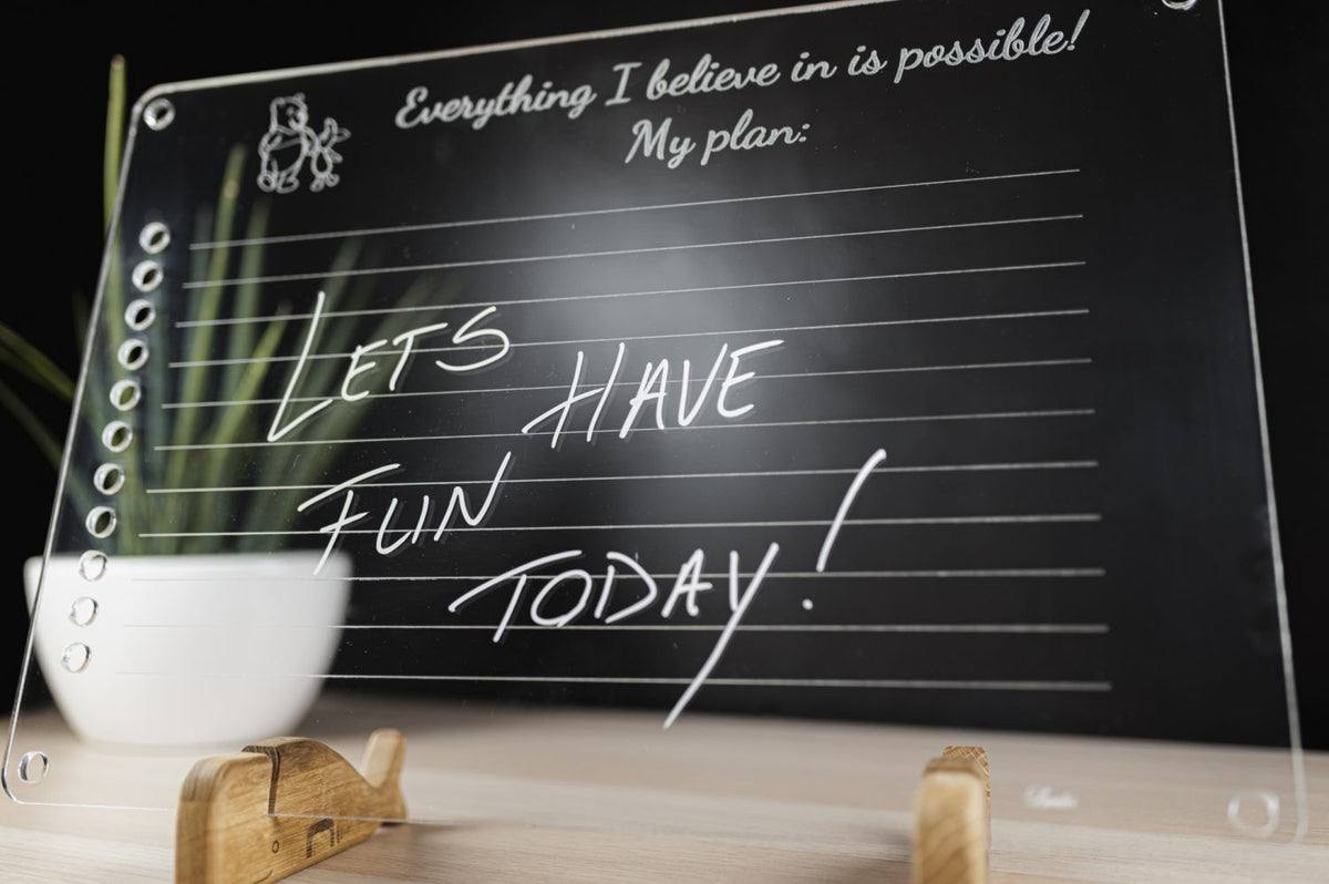 LUULA Acrylic Board - Preschool, Toddler Planner