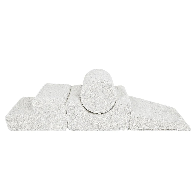 Piankowy zestaw do zabawy Bearly Corduroy – 4 elementy – Złamana biel