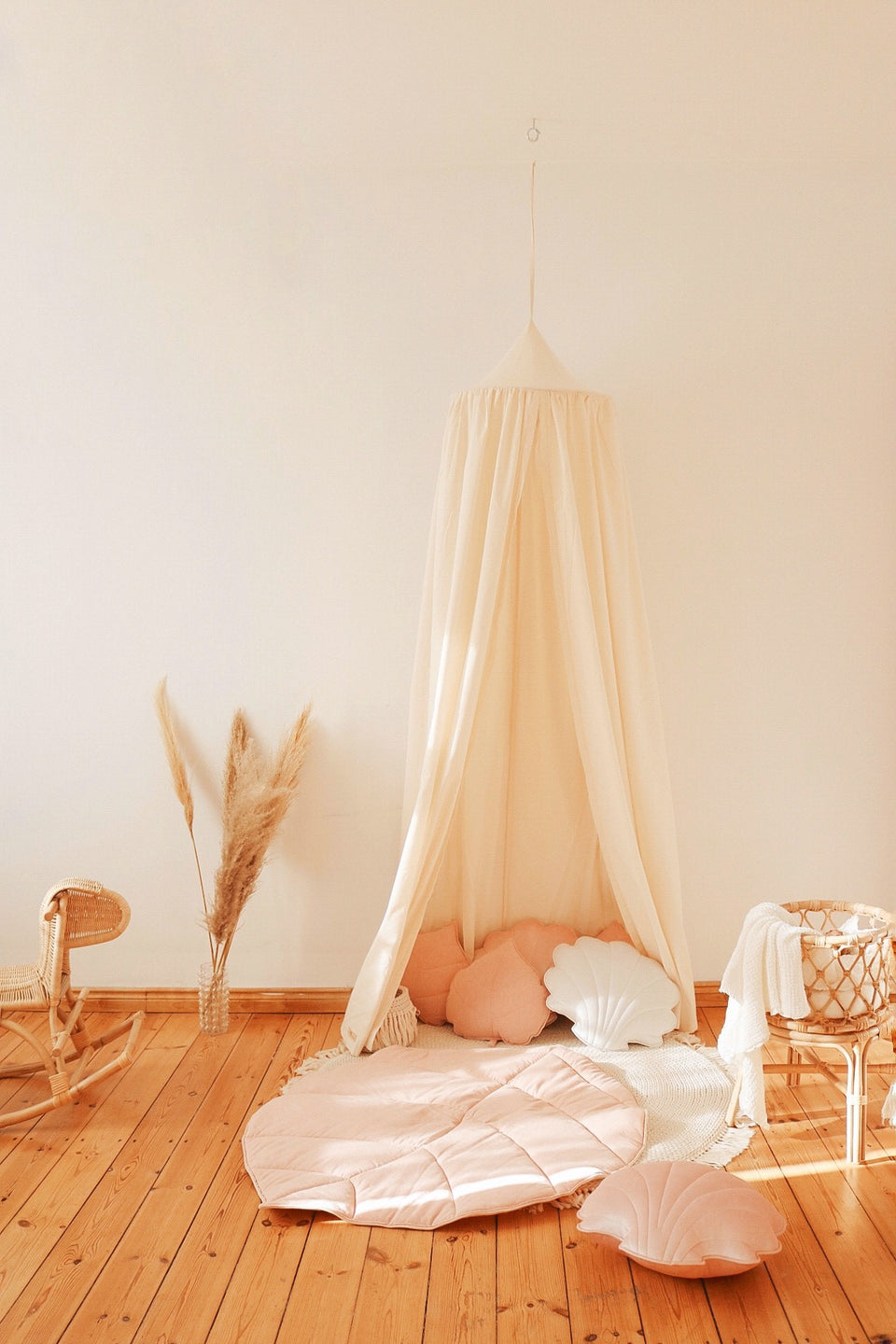 Organic Cotton Canopy - Raw Cotton
