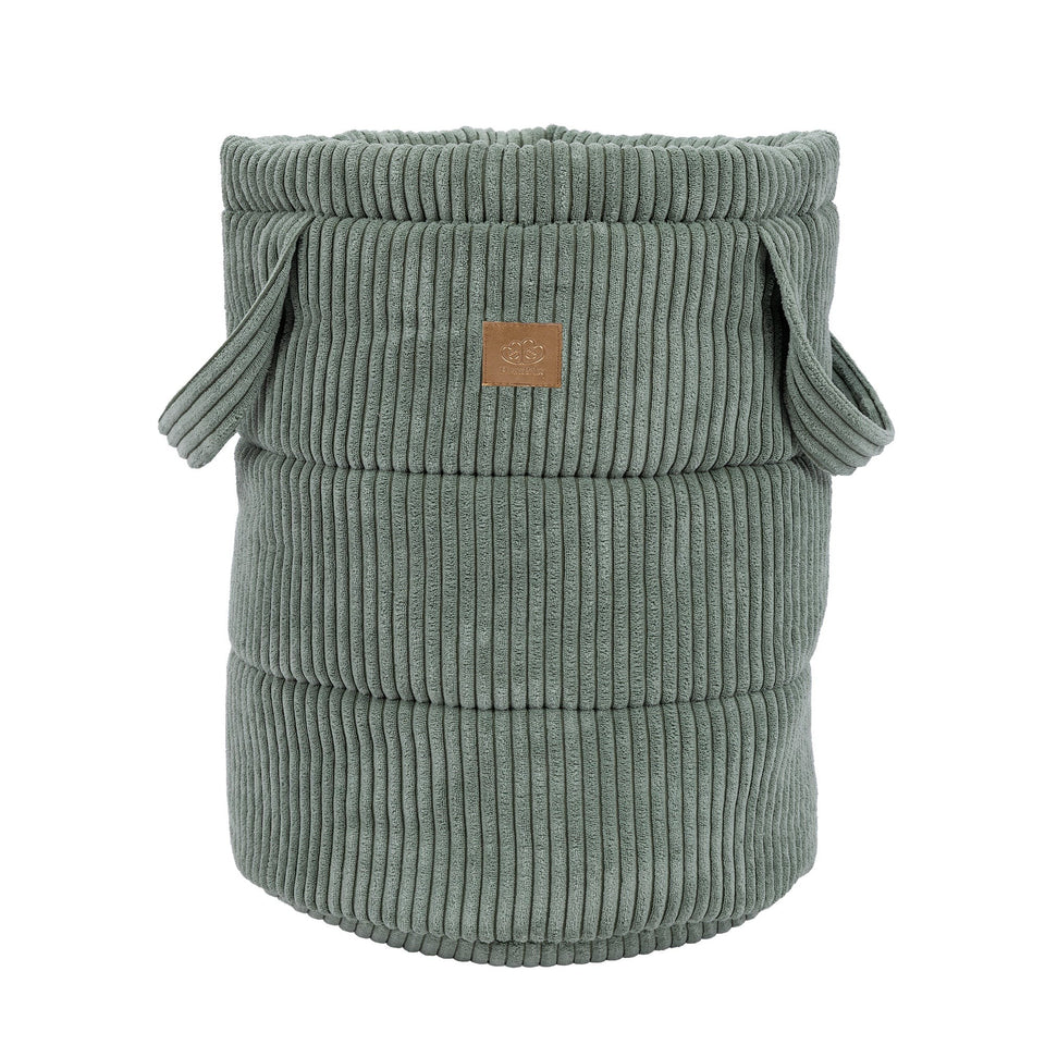 Toy Storage Basket for Kids – Olive Green